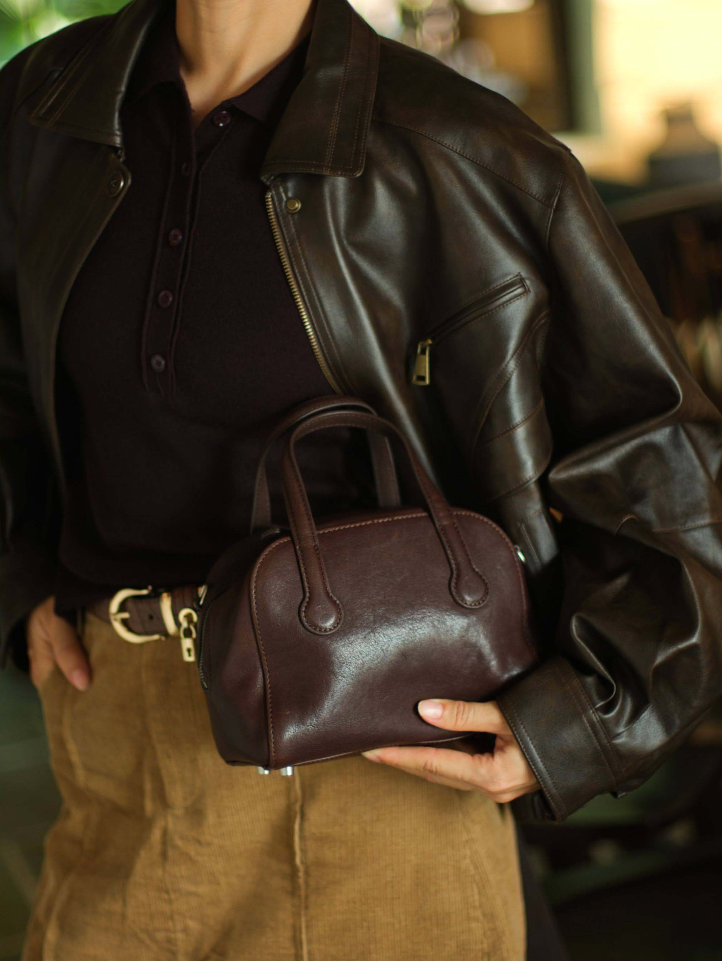 香港狄記皮具 狄記 原創真皮手工 ins郵差包 ins風格包包 頭層牛皮包包 皮革 原創手工真皮 皮件 DEEPKEE 復古真皮手工包