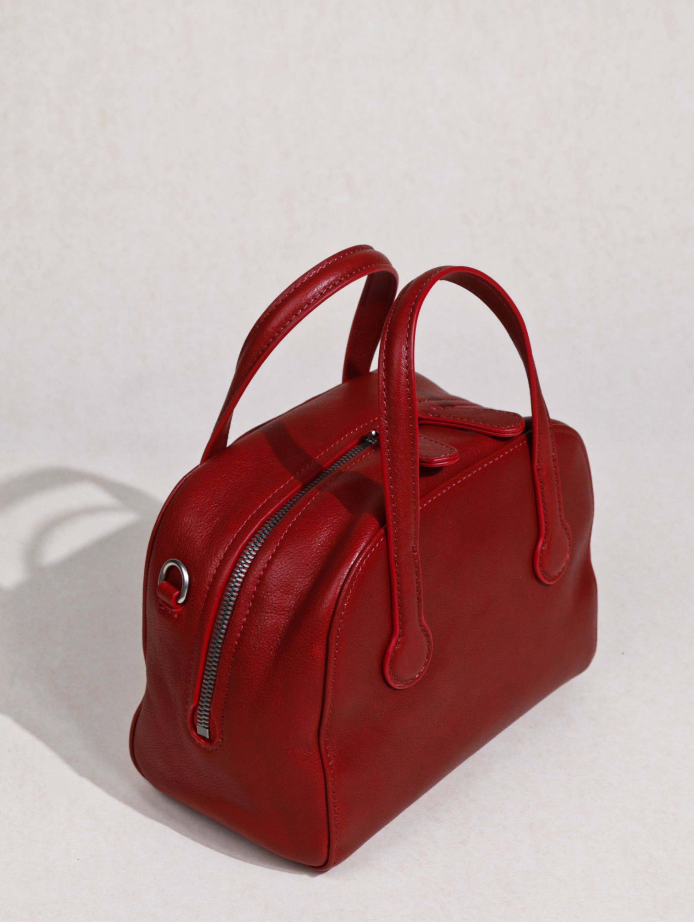 香港狄記皮具 狄記 原創真皮手工 ins郵差包 ins風格包包 頭層牛皮包包 皮革 原創手工真皮 皮件 DEEPKEE 復古真皮手工包