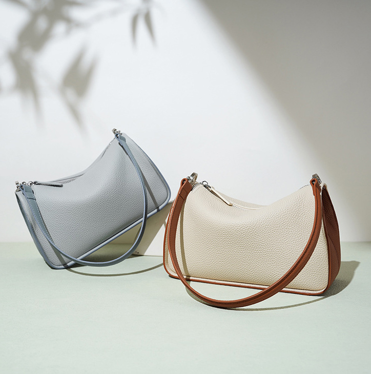 DEEPKEE original nubuck handmade full-grain genuine leather cowhide bag 閒趣手提單肩腋下包 斜挎女包 波士頓包 XA2010 號