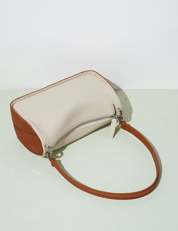 DEEPKEE original nubuck handmade full-grain genuine leather cowhide bag 閒趣手提單肩腋下包 斜挎女包 波士頓包 XA2010 號