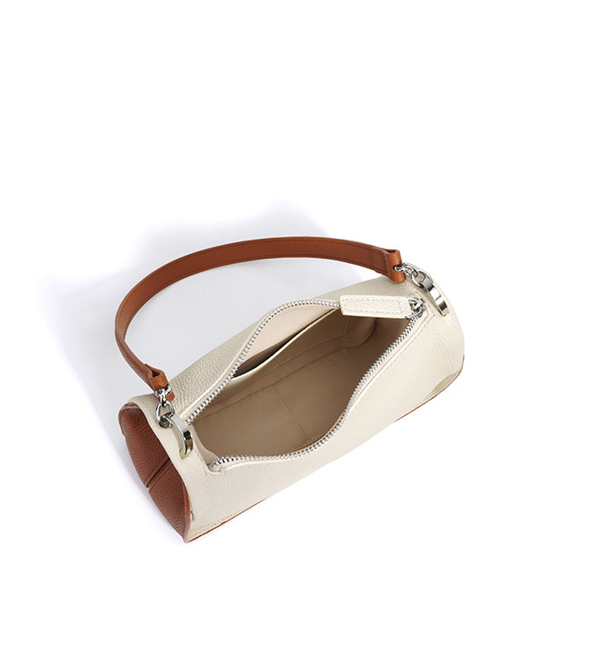 DEEPKEE original nubuck handmade full-grain genuine leather cowhide bag 閒趣手提單肩腋下包 斜挎女包 波士頓包 XA2010 號