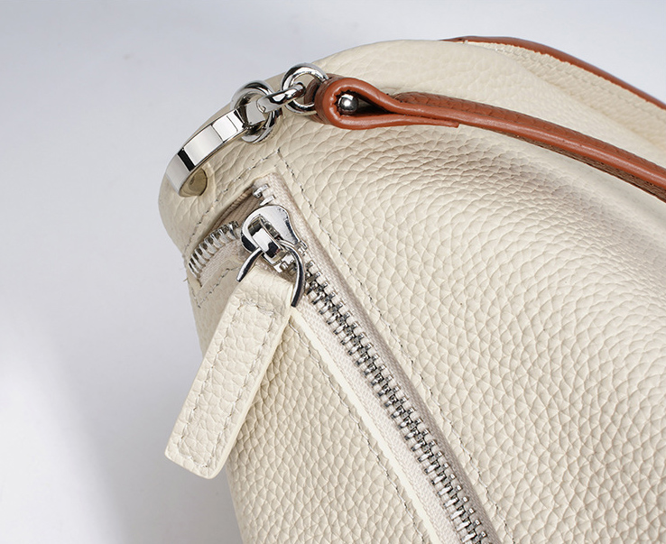 DEEPKEE original nubuck handmade full-grain genuine leather cowhide bag 閒趣手提單肩腋下包 斜挎女包 波士頓包 XA2010 號