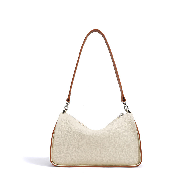 DEEPKEE original nubuck handmade full-grain genuine leather cowhide bag 閒趣手提單肩腋下包 斜挎女包 波士頓包 XA2010 號