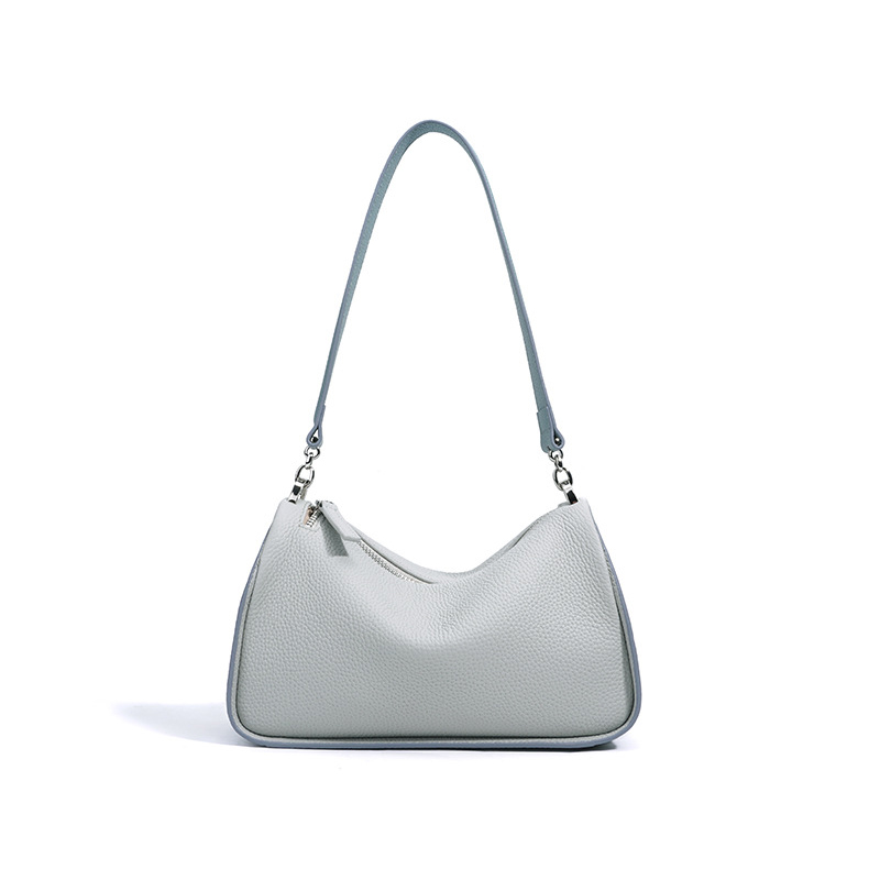 DEEPKEE original nubuck handmade full-grain genuine leather cowhide bag 閒趣手提單肩腋下包 斜挎女包 波士頓包 XA2010 號