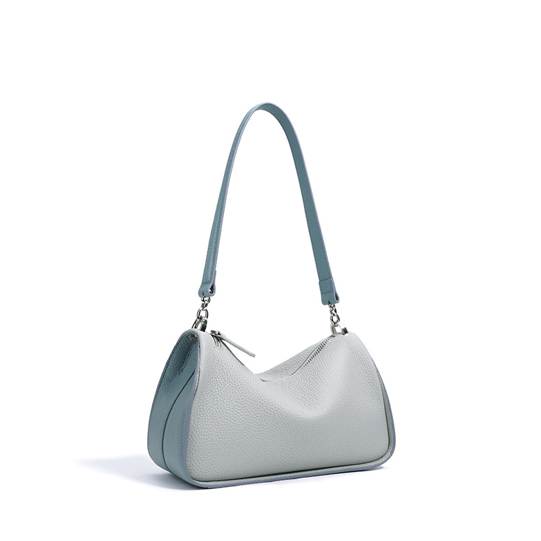 DEEPKEE original nubuck handmade full-grain genuine leather cowhide bag 閒趣手提單肩腋下包 斜挎女包 波士頓包 XA2010 號