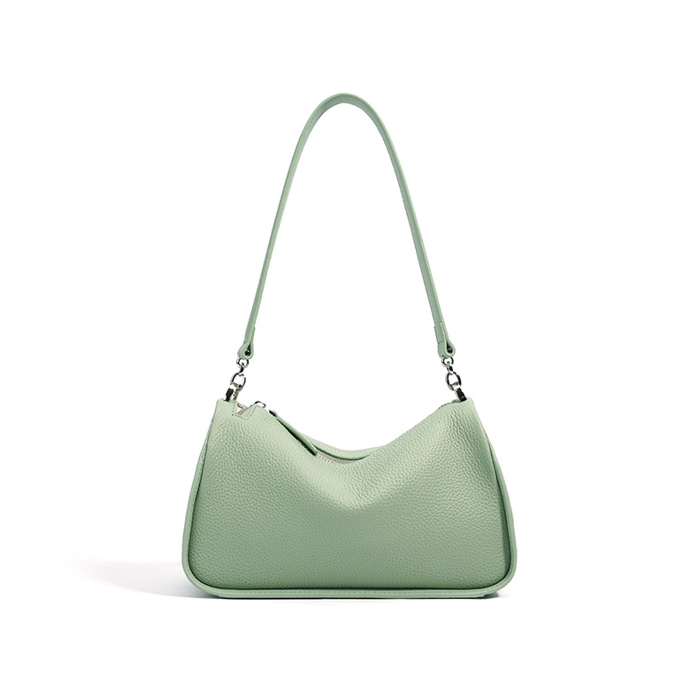 DEEPKEE original nubuck handmade full-grain genuine leather cowhide bag 閒趣手提單肩腋下包 斜挎女包 波士頓包 XA2010 號