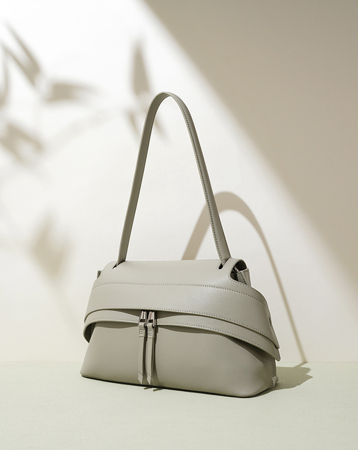 DEEPKEE original nubuck handmade full-grain genuine leather cowhide bag 真皮百搭時尚個性大嘴包 XA2018 號