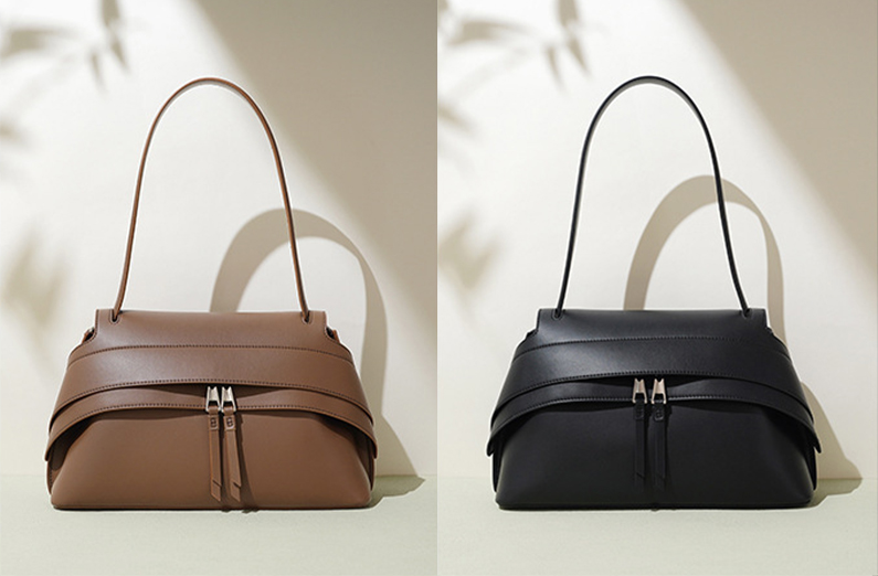 DEEPKEE original nubuck handmade full-grain genuine leather cowhide bag 真皮百搭時尚個性大嘴包 XA2018 號