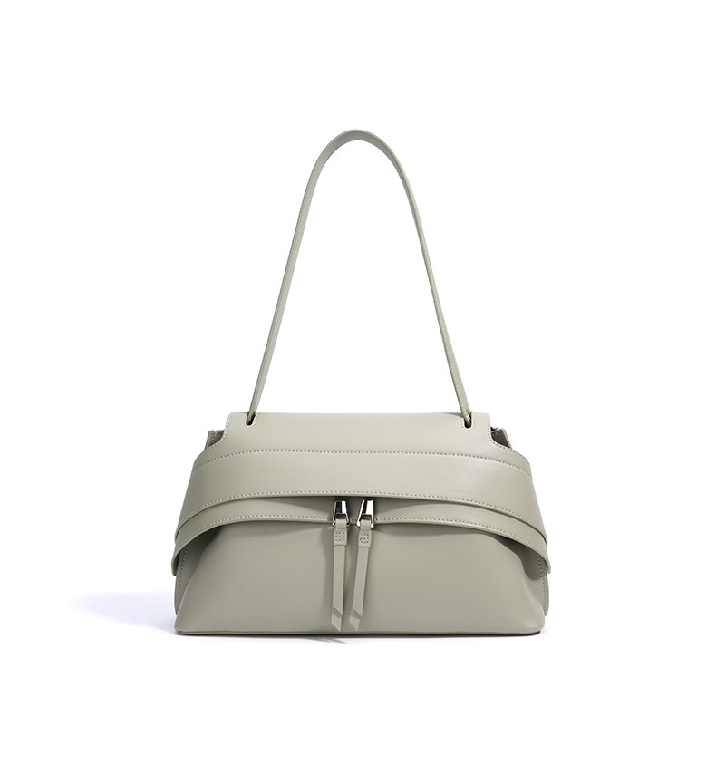 DEEPKEE original nubuck handmade full-grain genuine leather cowhide bag 真皮百搭時尚個性大嘴包 XA2018 號