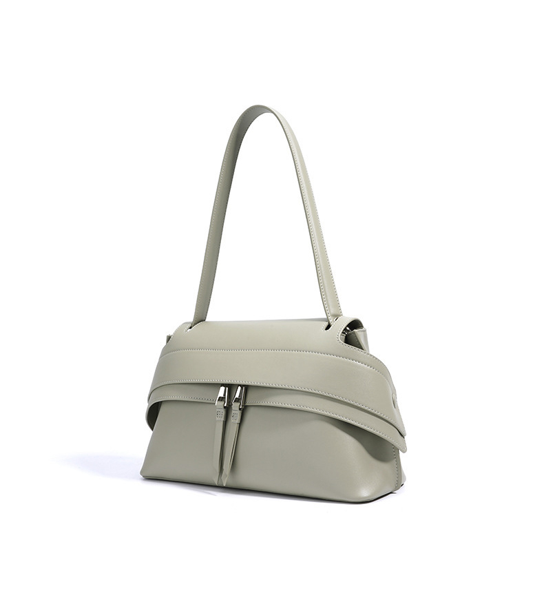 DEEPKEE original nubuck handmade full-grain genuine leather cowhide bag 真皮百搭時尚個性大嘴包 XA2018 號