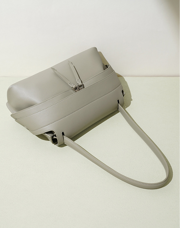 DEEPKEE original nubuck handmade full-grain genuine leather cowhide bag 真皮百搭時尚個性大嘴包 XA2018 號