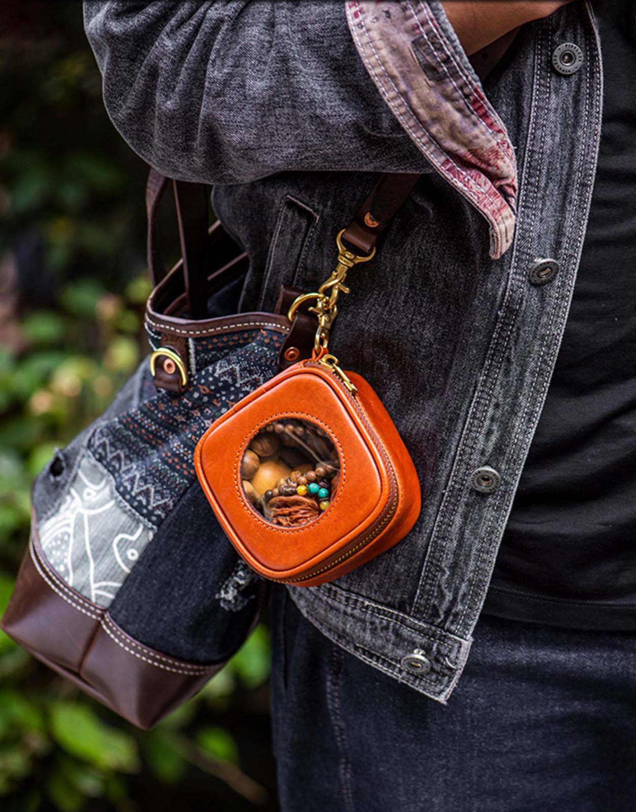 香港狄記皮具 狄記 原創真皮手工 ins郵差包 ins風格包包 頭層牛皮包包 皮革 原創手工真皮 皮件 DEEPKEE 復古真皮手工包