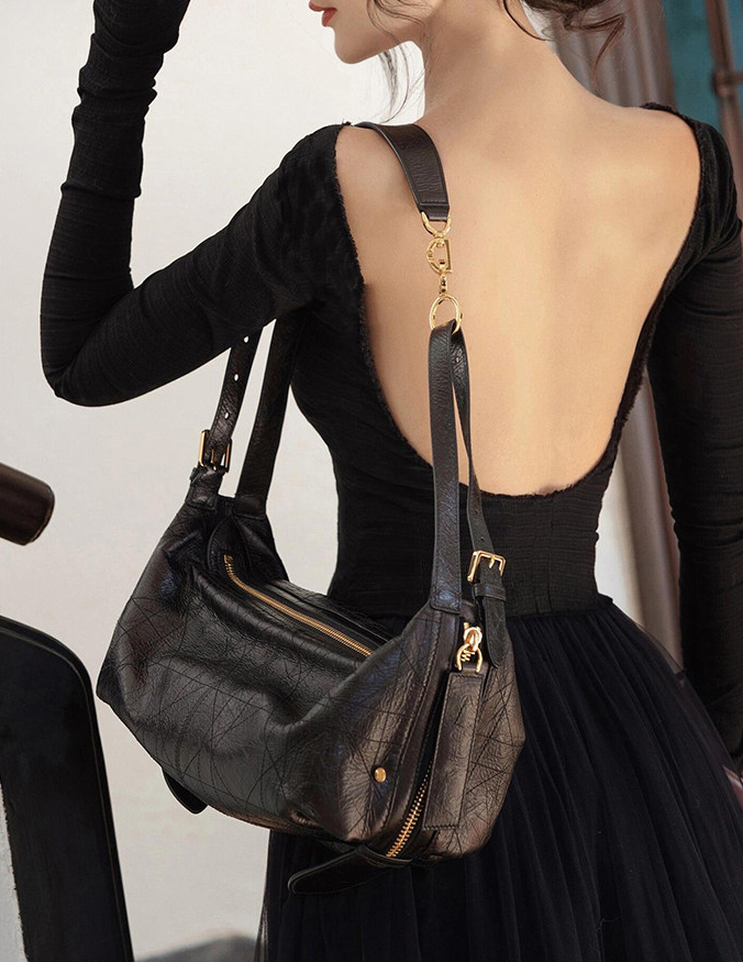 DEEPKEE journey真皮餃子包 2650 號