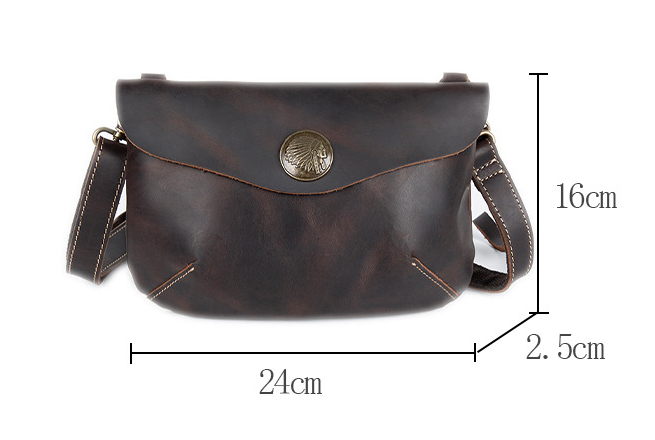 香港狄記皮具 狄記 原創真皮手工 ins郵差包 ins風格包包 頭層牛皮包包 皮革 原創手工真皮 皮件 DEEPKEE 復古真皮手工包