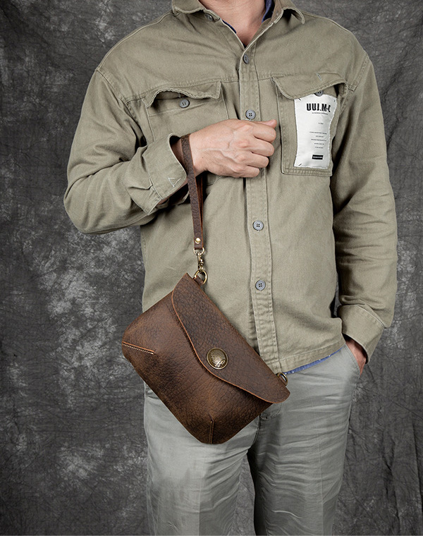 香港狄記皮具 狄記 原創真皮手工 ins郵差包 ins風格包包 頭層牛皮包包 皮革 原創手工真皮 皮件 DEEPKEE 復古真皮手工包