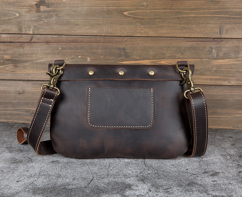 香港狄記皮具 狄記 原創真皮手工 ins郵差包 ins風格包包 頭層牛皮包包 皮革 原創手工真皮 皮件 DEEPKEE 復古真皮手工包