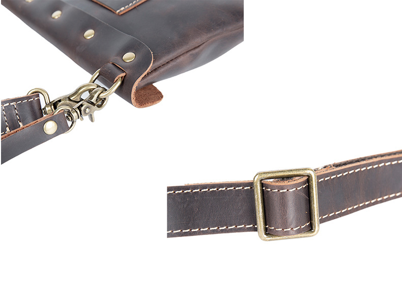 香港狄記皮具 狄記 原創真皮手工 ins郵差包 ins風格包包 頭層牛皮包包 皮革 原創手工真皮 皮件 DEEPKEE 復古真皮手工包