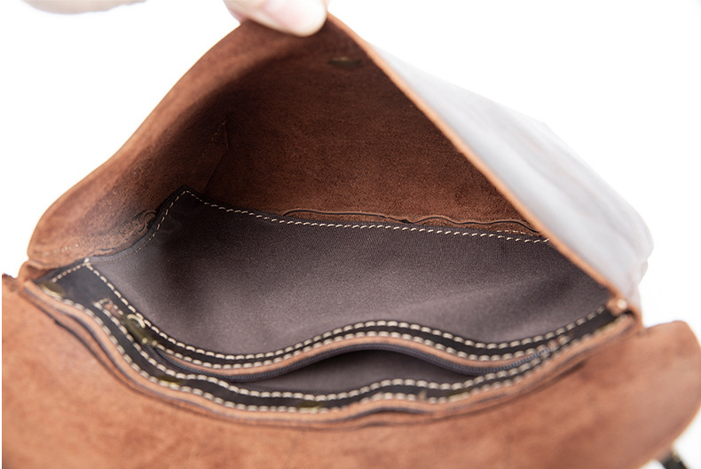 香港狄記皮具 狄記 原創真皮手工 ins郵差包 ins風格包包 頭層牛皮包包 皮革 原創手工真皮 皮件 DEEPKEE 復古真皮手工包