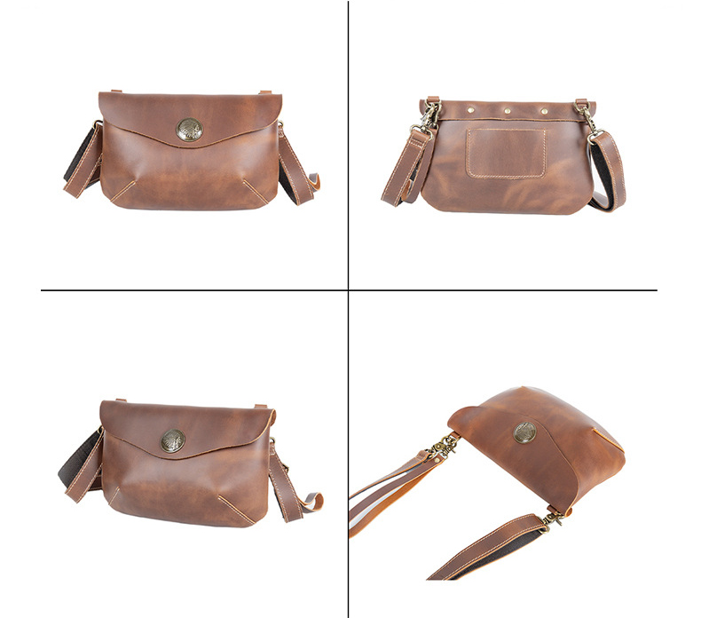 香港狄記皮具 狄記 原創真皮手工 ins郵差包 ins風格包包 頭層牛皮包包 皮革 原創手工真皮 皮件 DEEPKEE 復古真皮手工包