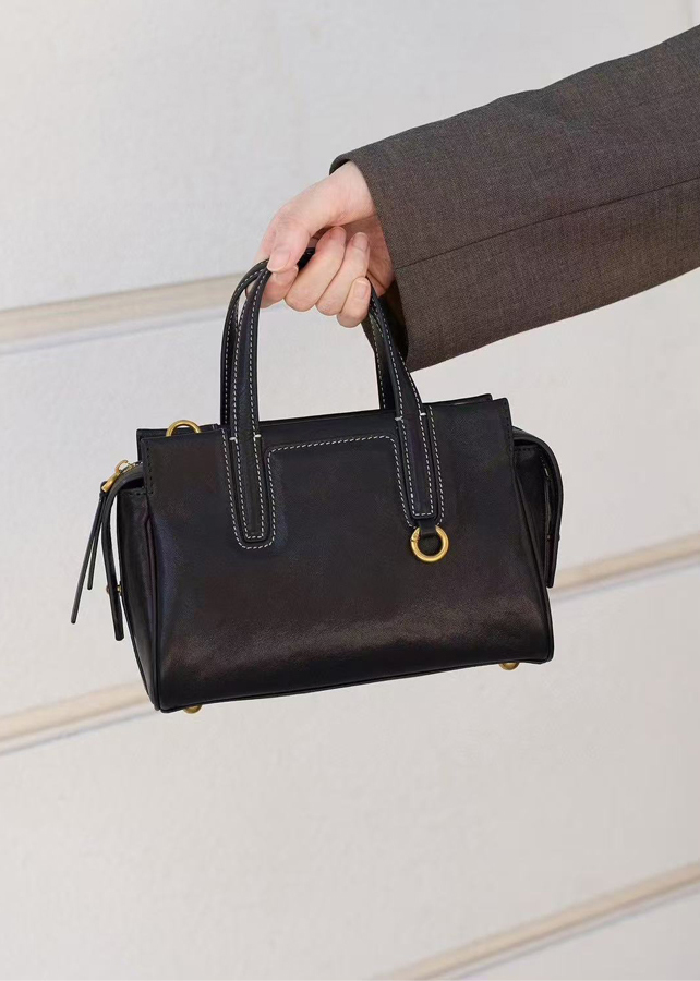 DEEPKEE original nubuck handmade full-grain genuine leather cowhide bag 植鞣革女包新款式 復古高級感 YSI044 號