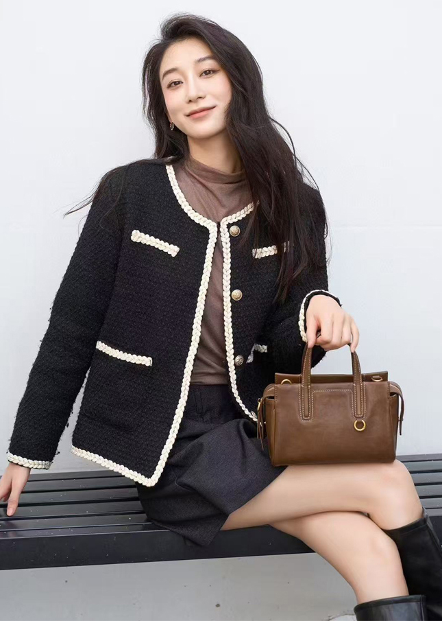 DEEPKEE original nubuck handmade full-grain genuine leather cowhide bag 植鞣革女包新款式 復古高級感 YSI044 號