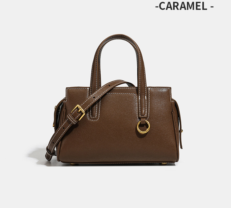 DEEPKEE original nubuck handmade full-grain genuine leather cowhide bag 植鞣革女包新款式 復古高級感 YSI044 號