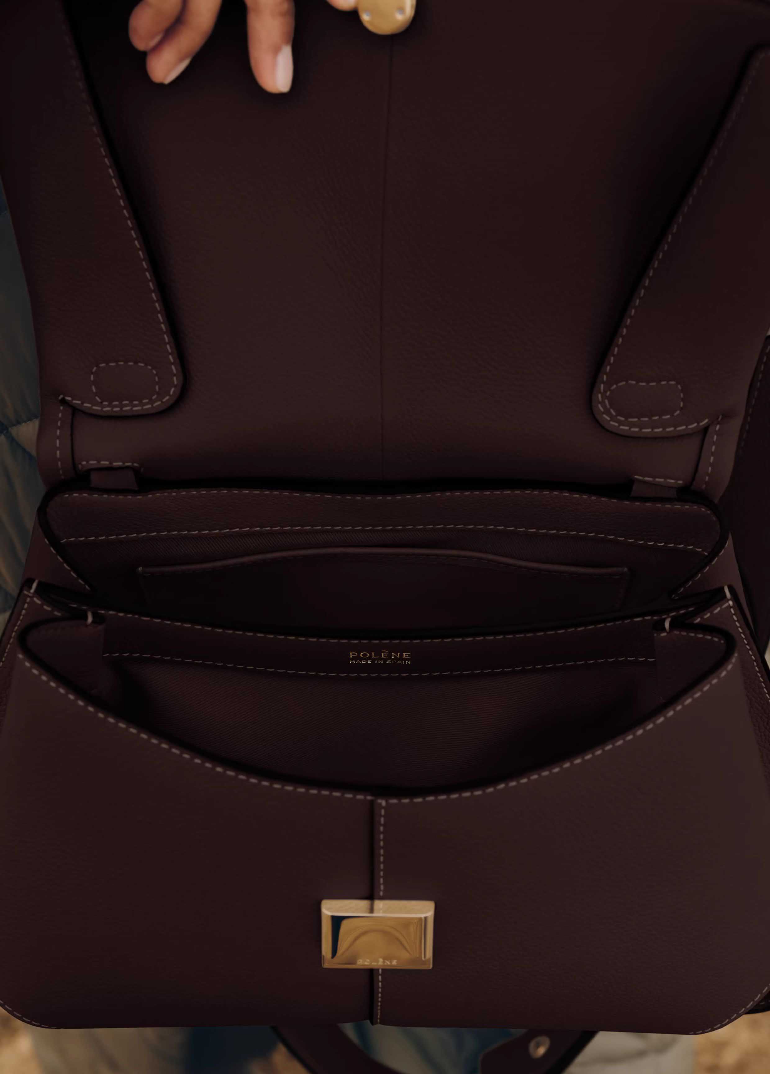 DEEPKEE original nubuck handmade full-grain genuine leather cowhide bag 微笑包法國波靈恩小眾真皮女包 YY-8132 號