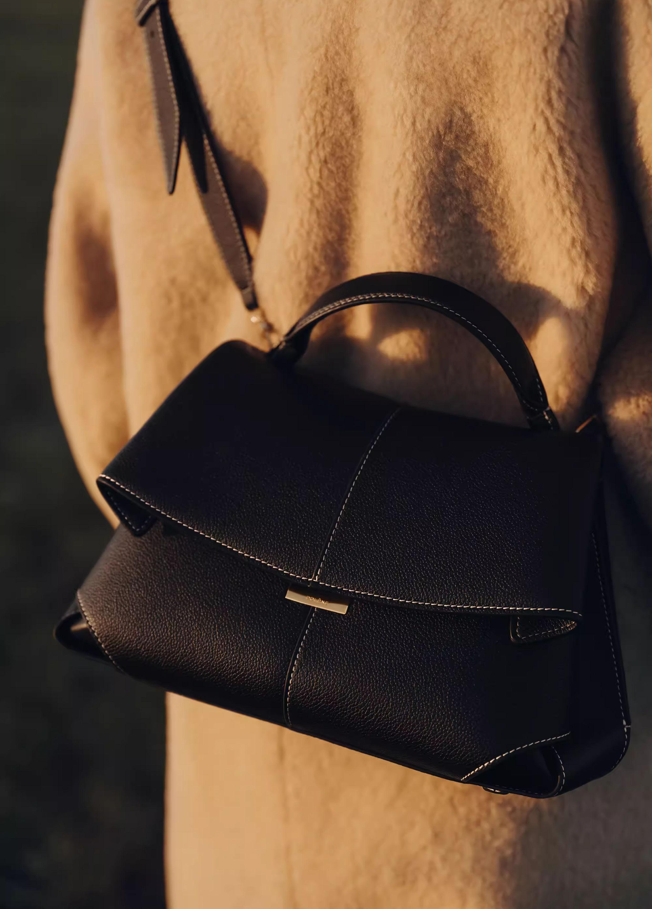 DEEPKEE original nubuck handmade full-grain genuine leather cowhide bag 微笑包法國波靈恩小眾真皮女包 YY-8132 號