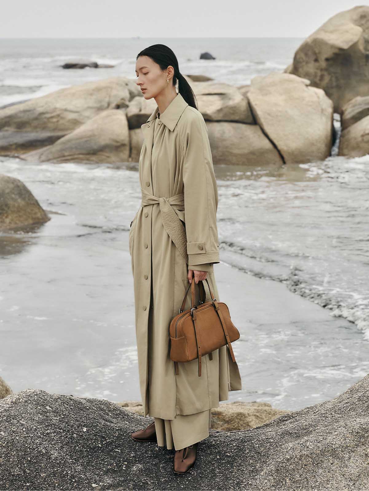 香港狄記皮具 狄記 原創真皮手工 ins郵差包 ins風格包包 頭層牛皮包包 皮革 原創手工真皮 皮件 DEEPKEE 復古真皮手工包