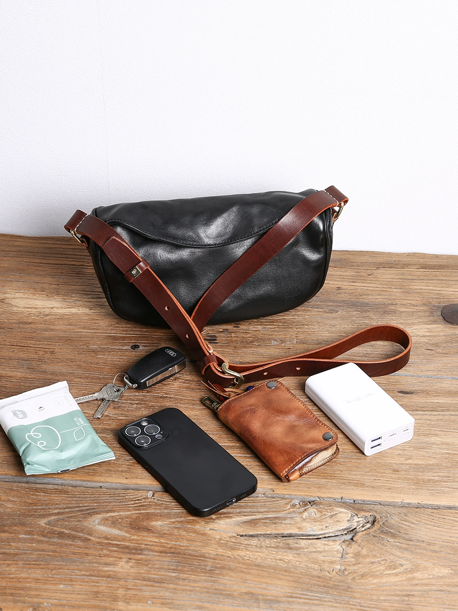 香港狄記手工 - 外貿款中性款餃子包 B855號