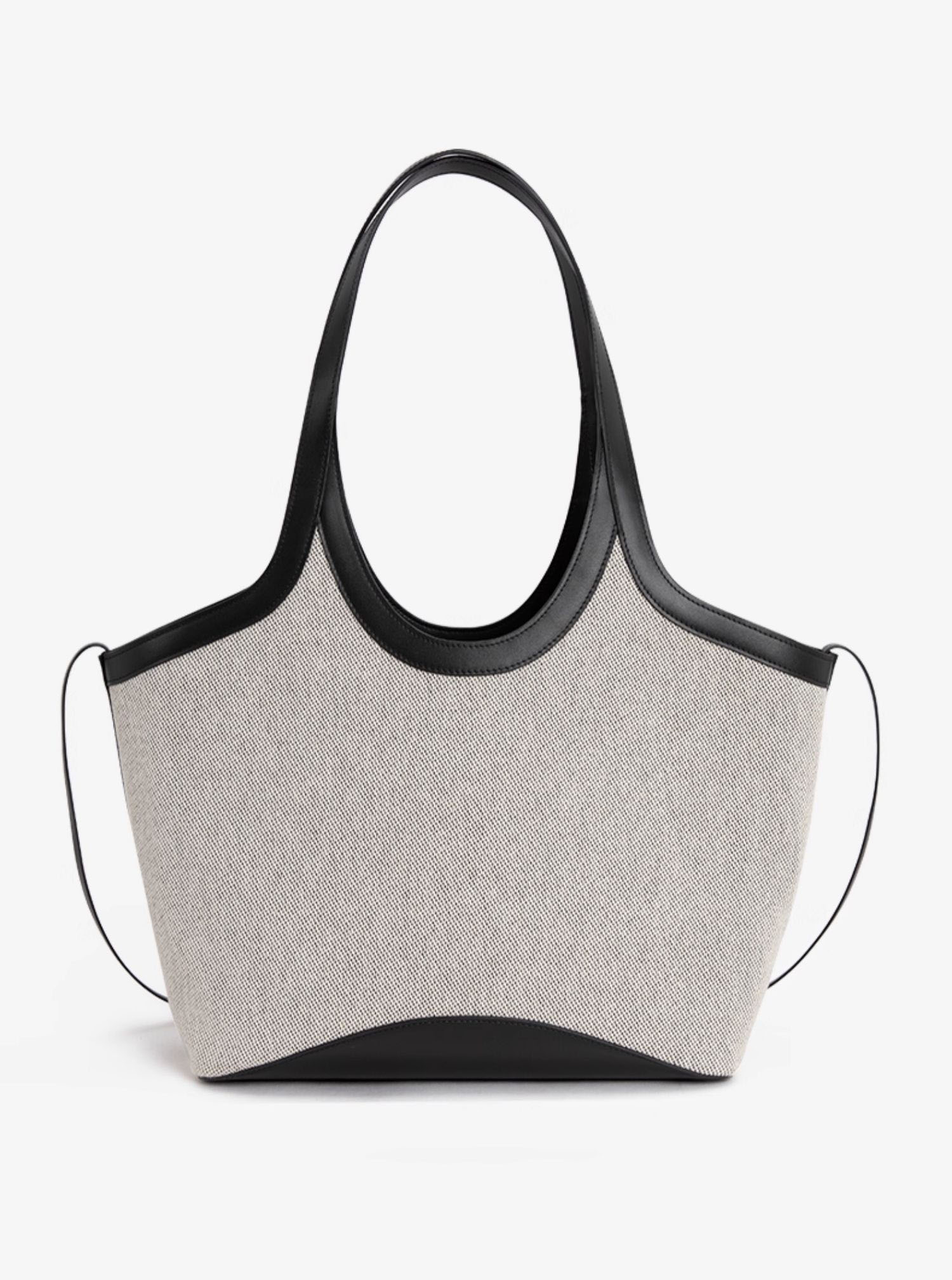 DEEPKEE original nubuck handmade full-grain genuine leather cowhide bag 牛皮拼接帆布托特包 C9013 號