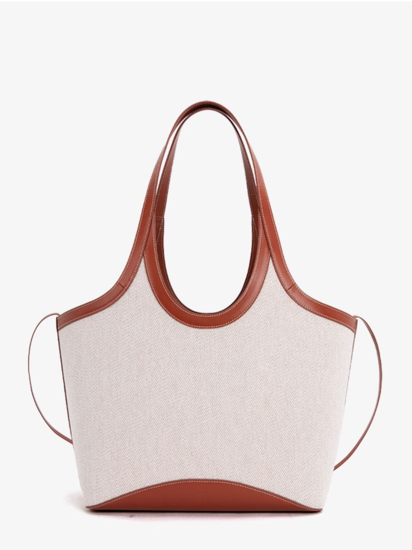 DEEPKEE original nubuck handmade full-grain genuine leather cowhide bag 牛皮拼接帆布托特包 C9013 號