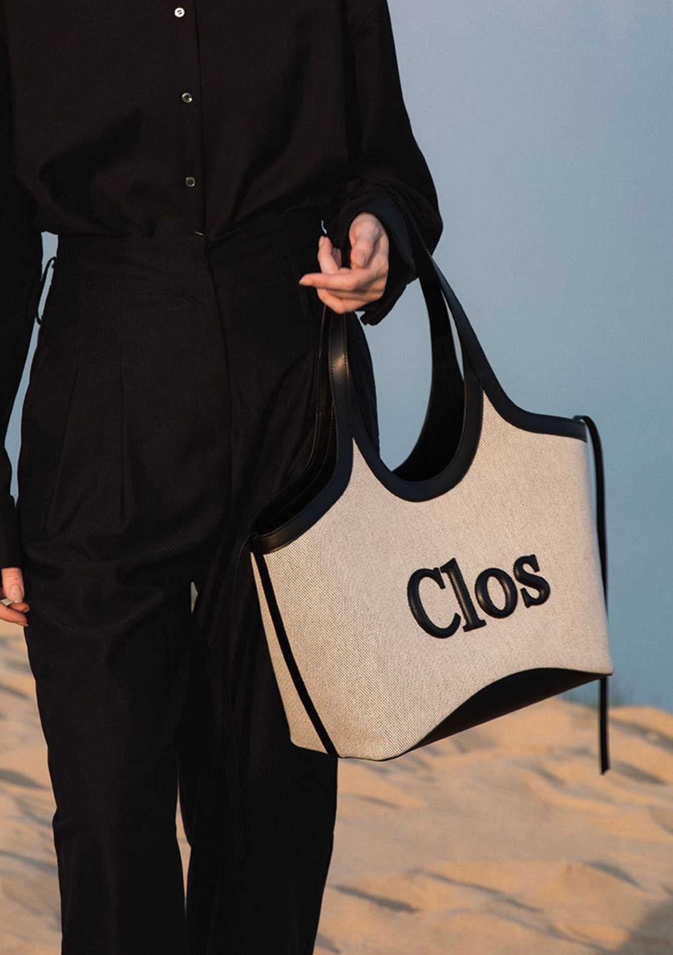 DEEPKEE original nubuck handmade full-grain genuine leather cowhide bag 牛皮拼接帆布托特包 C9013 號