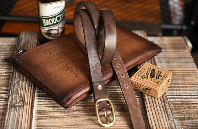 香港狄記皮具 狄記 原創真皮手工 ins郵差包 ins風格包包 頭層牛皮包包 皮革 原創手工真皮 皮件 DEEPKEE 復古真皮手工包