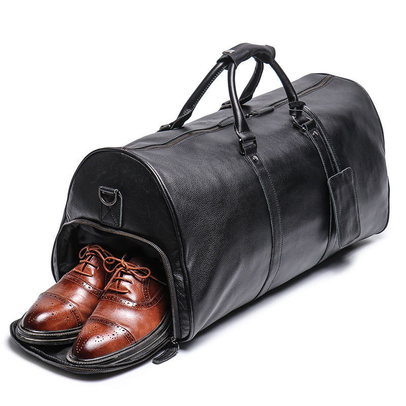 香港狄記手工製作 - ブライアン皮革旅行袋30004號