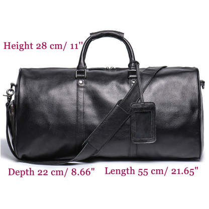 香港狄記手工製作 - ブライアン皮革旅行袋30004號