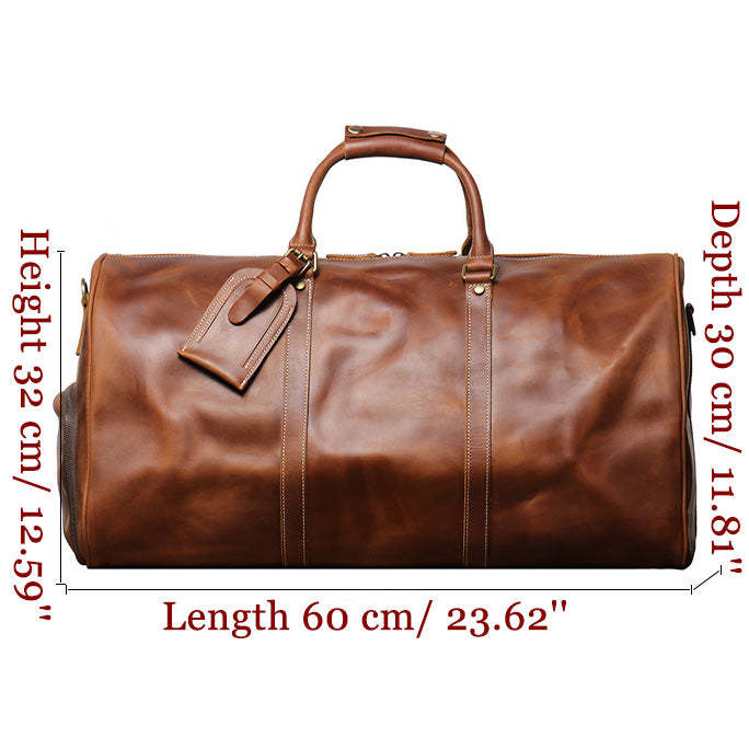 香港狄記手工製作-Oz Oversized Duffle Bag No.30183