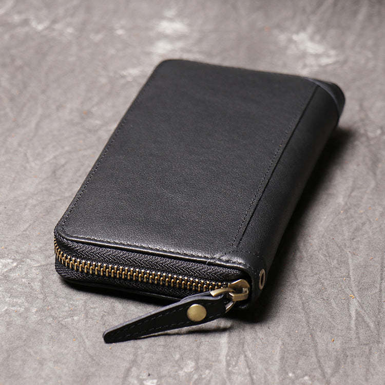 香港狄記手工製作 - 真皮手拿皮夾 J028號