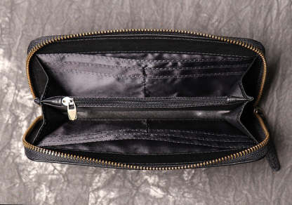 香港狄記手工製作 - 真皮手拿皮夾 J028號