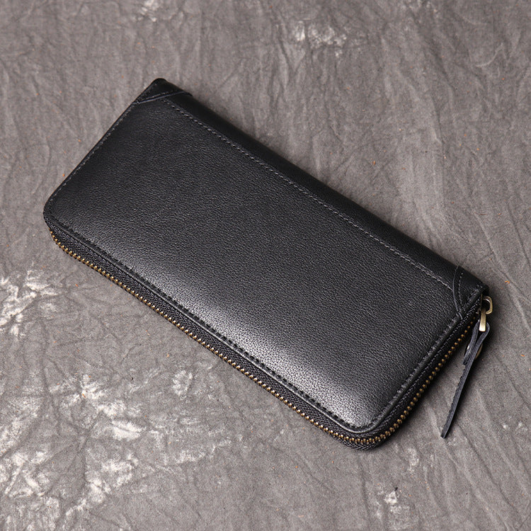 香港狄記手工製作 - 真皮手拿皮夾 J028號