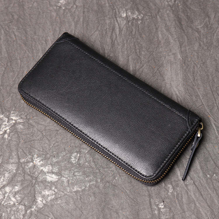 香港狄記手工製作 - 真皮手拿皮夾 J028號