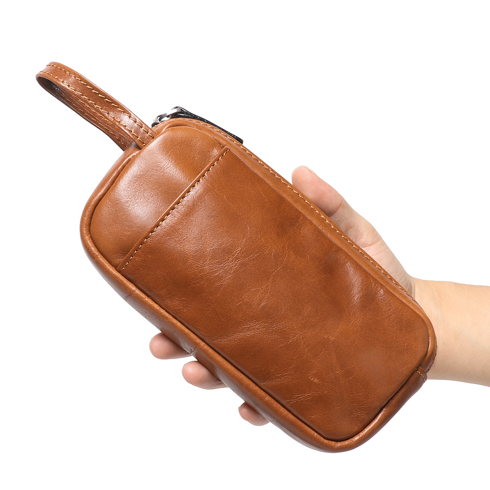 DEEPKEE HANDMADE | Unisex Basic Leather Clutches No.30041