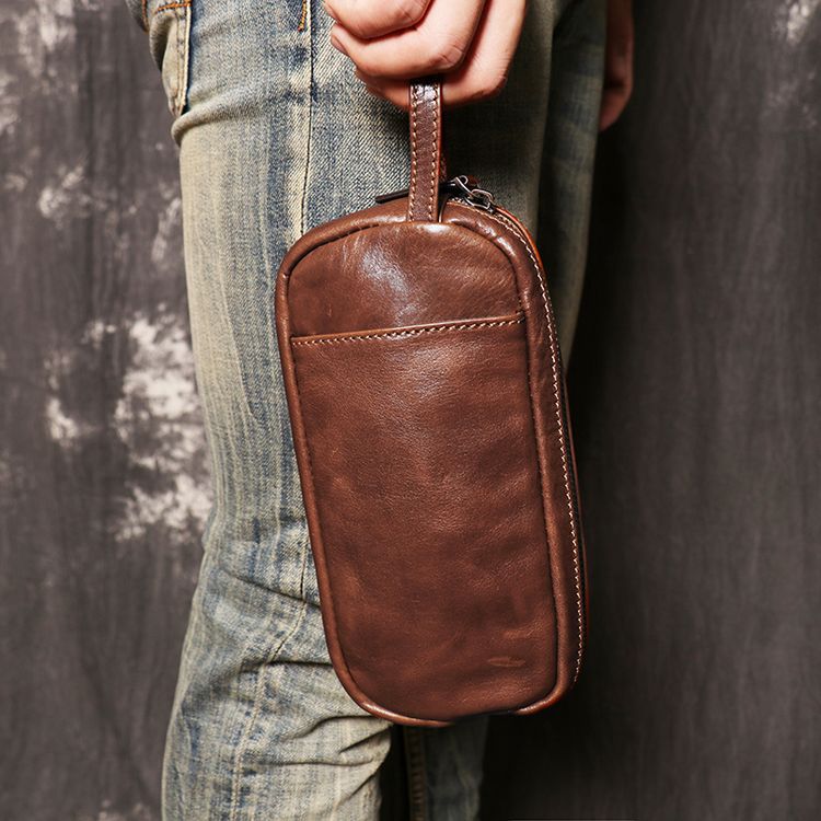 DEEPKEE HANDMADE | Unisex Basic Leather Clutches No.30041