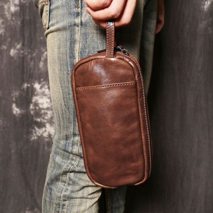 DEEPKEE HANDMADE | Unisex Basic Leather Clutches No.30041