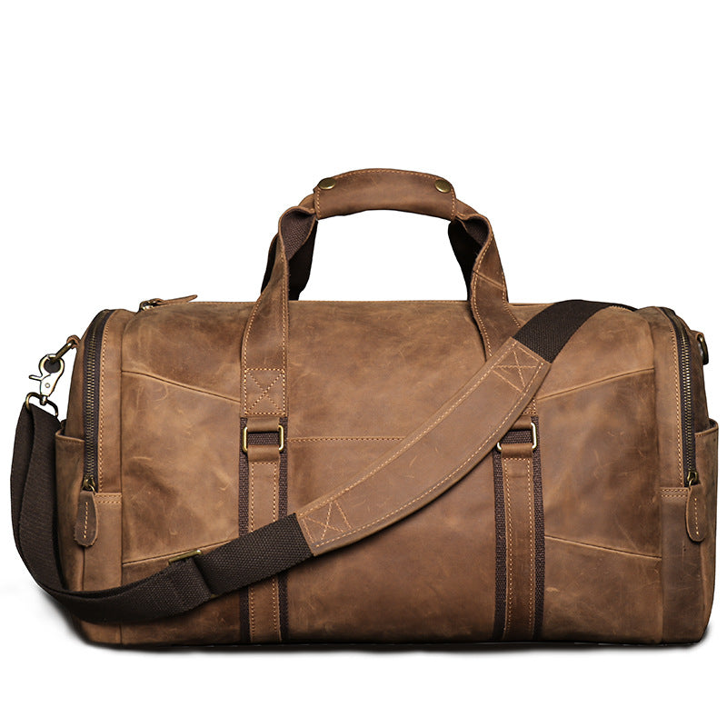 This is a picture about DEEPKEE LEATHER | Craig Retro Luggage Bag No.1219_2