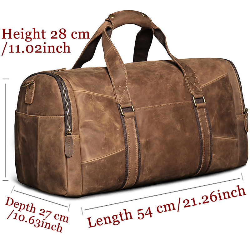 香港狄記手工製作 - クレイグ復古行李包 1219_2號