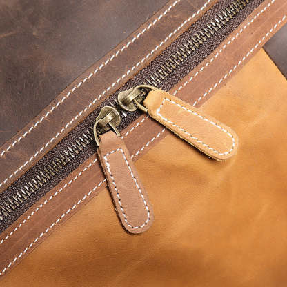 香港狄記手工製作 - 撞色週末旅行包 30168號