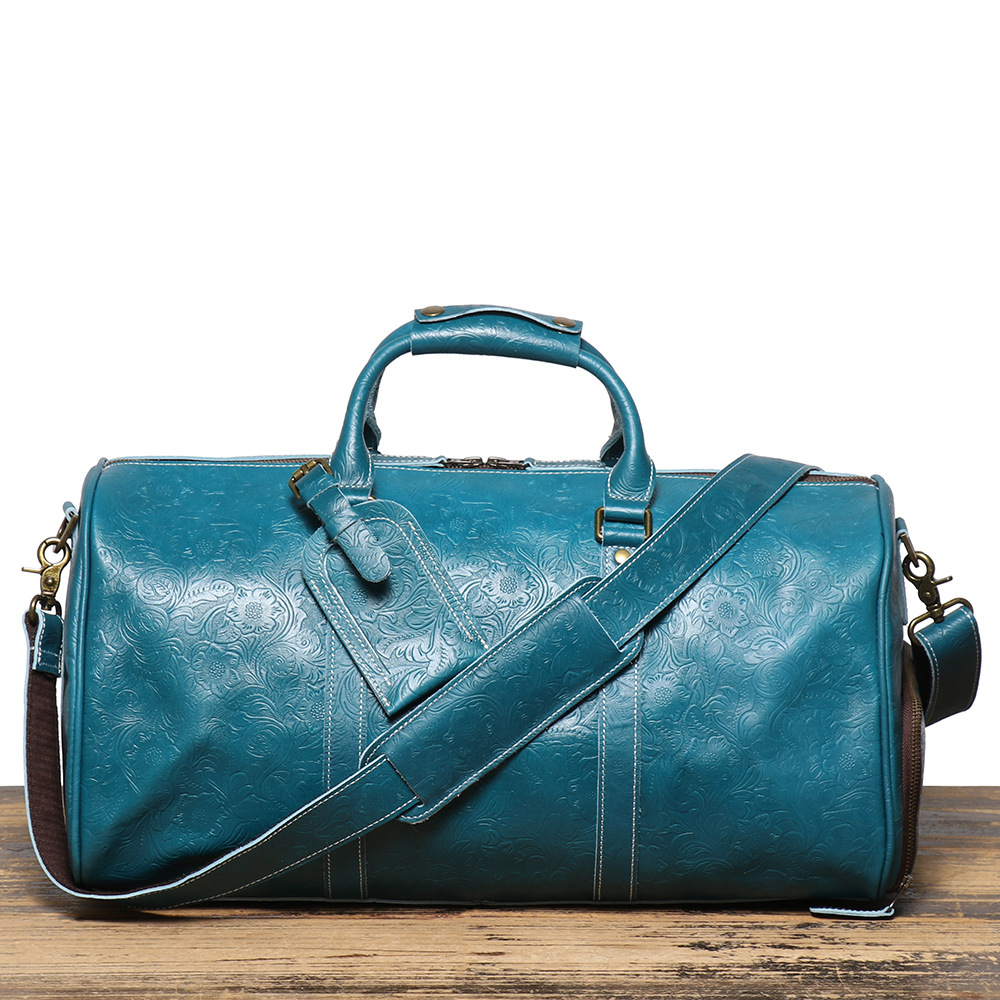 香港狄記手工製作 - 壓花唐草旅行包30009_5號