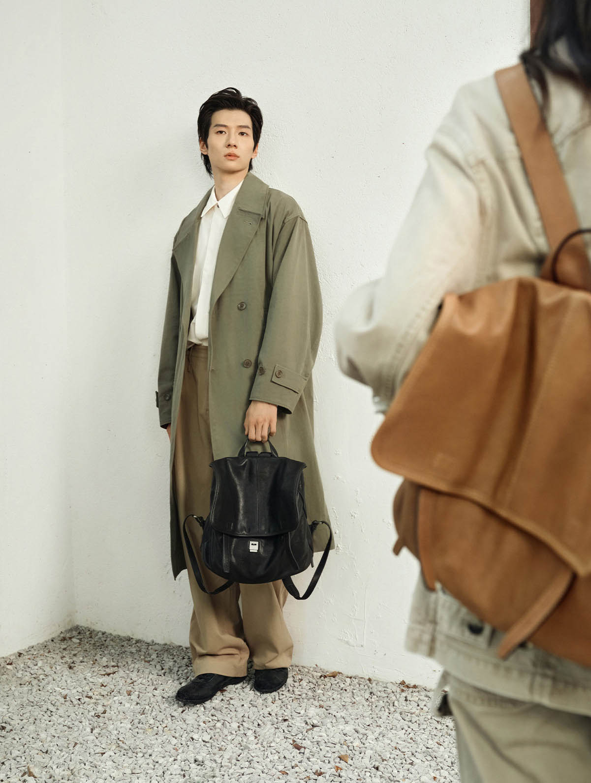 香港狄記皮具 狄記 原創真皮手工 ins郵差包 ins風格包包 頭層牛皮包包 皮革 原創手工真皮 皮件 DEEPKEE 復古真皮手工包