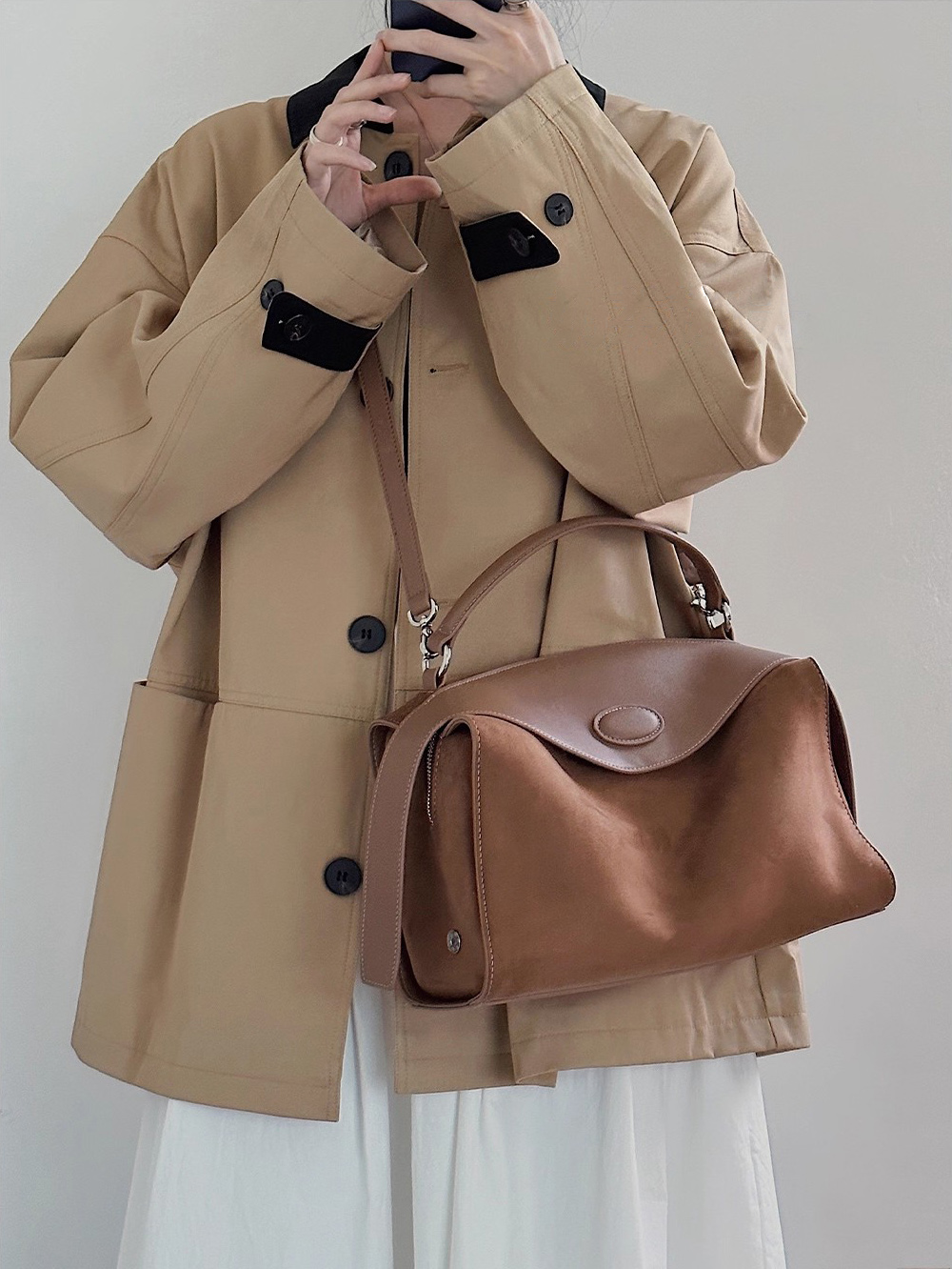 DEEPKEE BAGS 軽くて柔の波士頓包 V90760號